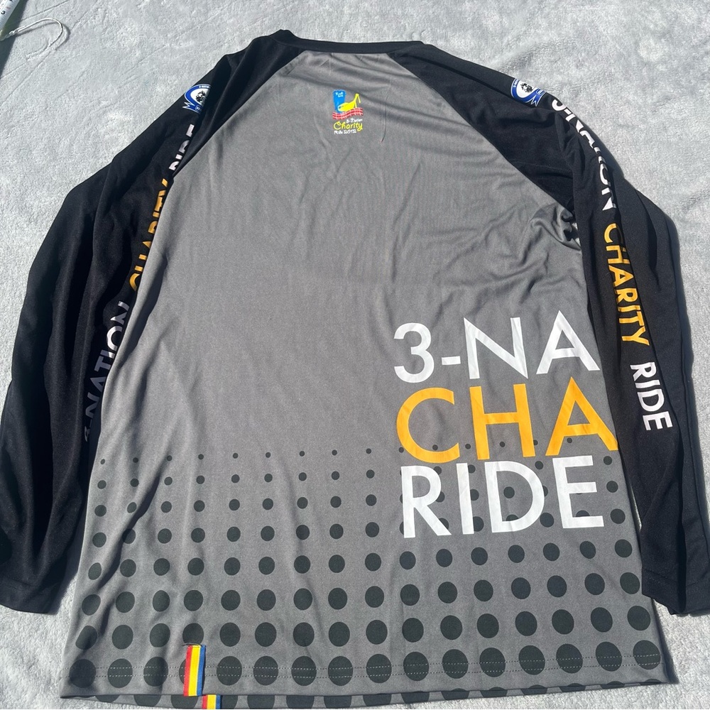 Rare 3 Nation Charity Ride 2012 Team Jersey Krabi, Thailand Limited Edition
